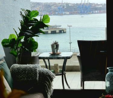 Valparaiso Apartment | Espectacular departamento con vista al mar en Mirador Barón Valparaíso