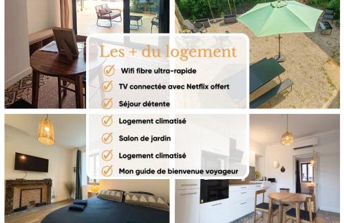 Saint-Didier-sur-Chalaronne Apartment | Evasion T2 avec terrasse