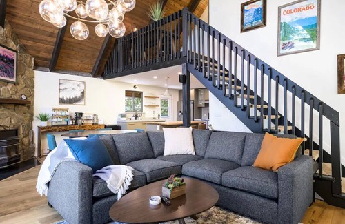 Evergreen House | Evergreen Dream - Cozy Modern A-Frame with incredible views. Pet Friendly!