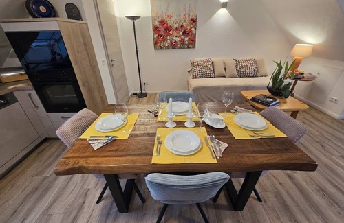 Bad Rappenau Apartment | Exclusive and new roof terrace apartment for max. 3 persons