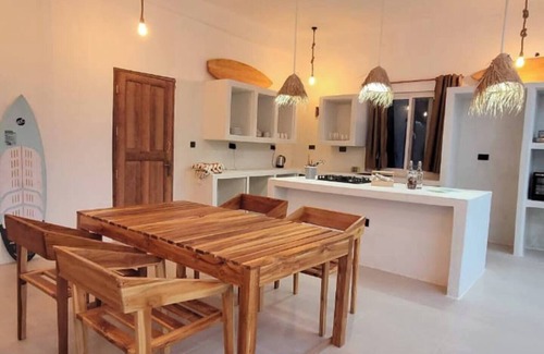 Paje Villa | Exclusive Double storey Private villa & pool in Paje beach zanzibar wifi TV AC
