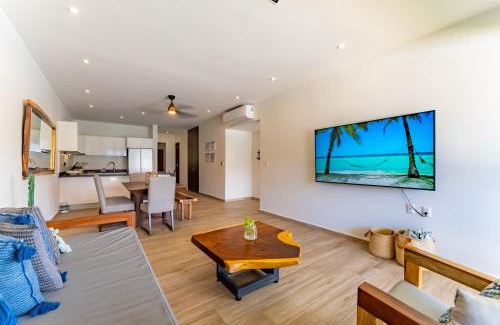Puerto Aventuras Apartment | Exclusive, Lagoon Front, 2 min beach, Groundfloor, Grill & Paddleboard