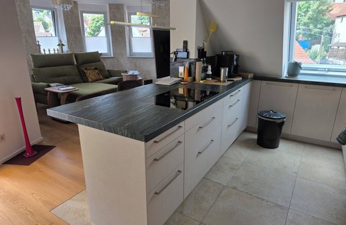 Rexingen Apartment | Exclusive penthouse in the forest village, whirlpool, great view & comfort