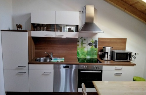 Samerberg Apartment | Exclusive vacation apartment (97 sqm) for 2-4 persons. New! Wallbox for charging electric cars.