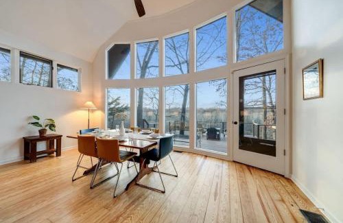 Shepherdstown House | Exclusive Wooded Chalet w Magnificent River Views