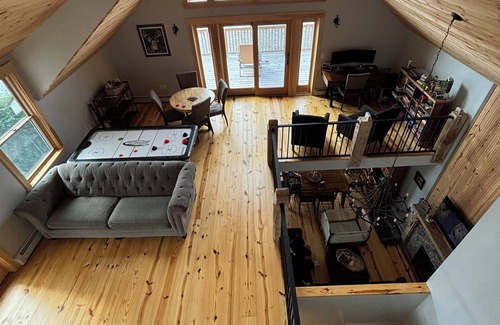 Lunenburg House | Experience Lakeside Living with a Perfect Blend of Rustic Charm & Modern Luxury
