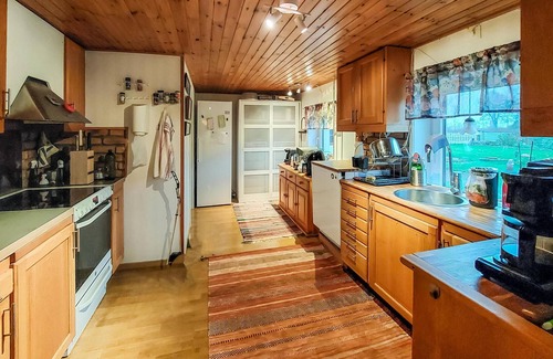 Broby House | Experience the beautiful Helgeå River during a vacation in this vacation home.