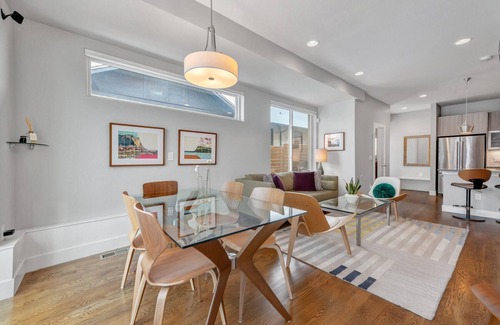 Congress Park House | Exquisite Luxury Cherry Creek Mid Century Modern Townhouse with Rooftop Deck!