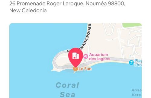 Baie des Citrons Apartment | F1 standing vue mer Anse Vata