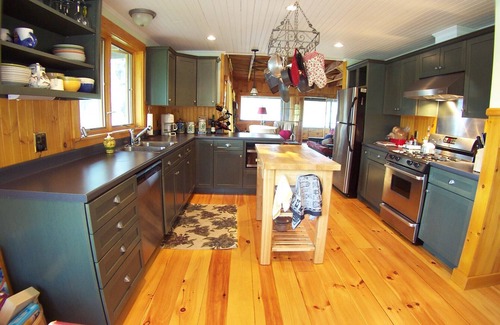 Eden House | Fabulous All-Season Lakehouse, 600' Lakefront, Lake Eden Vermont