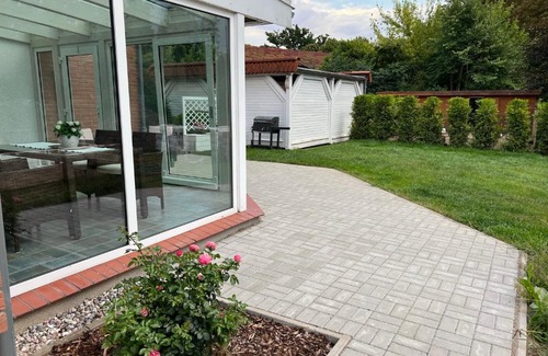 Badow Apartment | Familienfreundliche Ferienwohnung mit Wintergarten