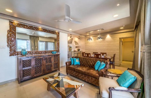 Pune Apartment | Families & Corporates 3-Bed Apt, Fashion Res, Pune