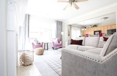 Indian Trail House | Family Friendly Charlotte Home with Fenced in Back Yard