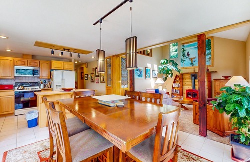 Brinnon House | Family-friendly waterview home with spacious decks, gas grill and W/D