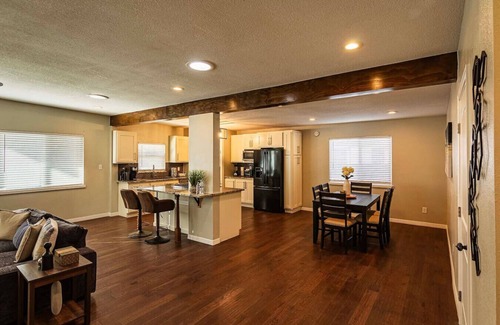 Biggs Field House | Family Home w/Outdoor Playground, Patio, King Bed