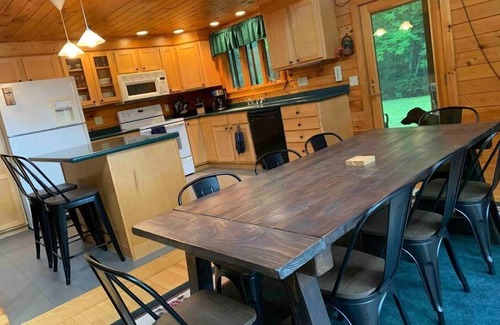 Island Falls House | Family Lake House in Island Falls