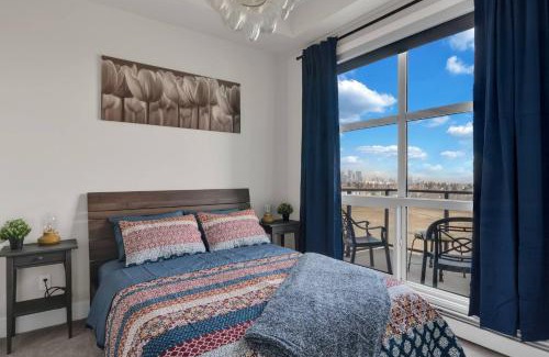 Currie Barracks Apartment | Family Modern 2BR Condo with City View, DT, Balcony, Free Parking & In-Suite Laundry!