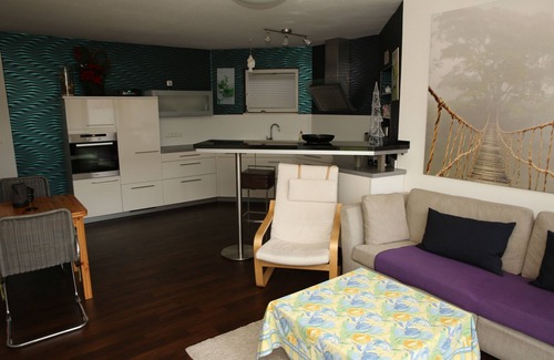 Bad Wildungen Apartment | Fantastic apartment with terrace, large garden and wonderful view