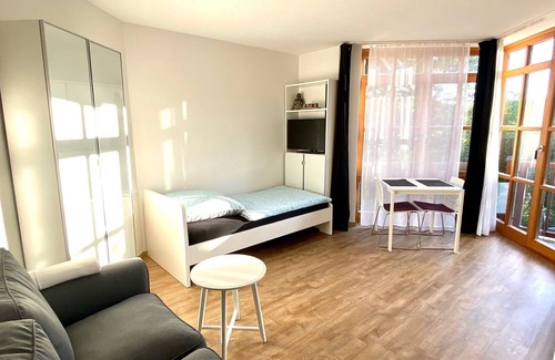 Hillstett Apartment | Fantastic single vacation apartment "Betty" at Lake Eixendorf in the Bavarian Forest