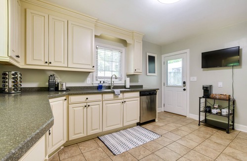 Terry Sanford House | Fayetteville Vacation Rental - 1 Mi to Downtown!