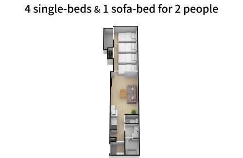 Nishinari Apartment | FDS Liberta