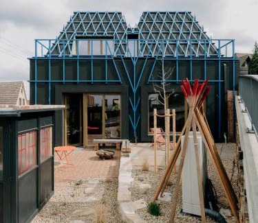 Kunitz/Laasan House | Ferienhaus Jena - Feuer und Flamme
