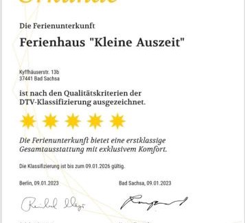 Bad Sachsa House | Ferienhaus Kleine Auszeit