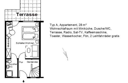 Frauenmark Apartment | Ferienhof Winther 1