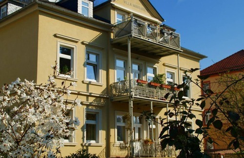 Stadt Wehlen Apartment | Ferienwohnung 1, Wohn-/schlafraum - Ferienwohnungen Villa Margarete