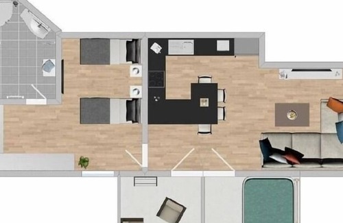 Wackersdorf Apartment | Ferienwohnung/app. für 3 Gäste mit 65m² in Wackersdorf