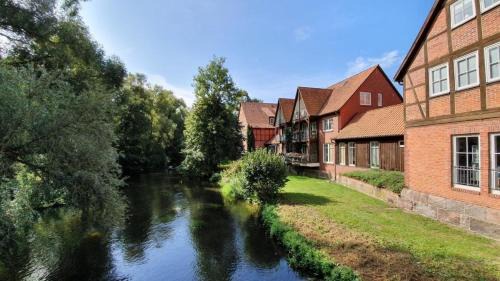 Bad Bevensen Apartment | Ferienwohnung Auenglück Innenhof In Bad Bevensen