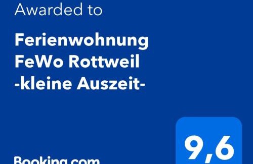 Rottweil Apartment | Ferienwohnung FeWo Rottweil -kleine Auszeit-