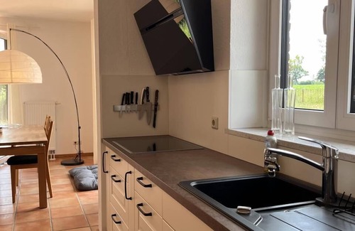 Kronsgaard House | Ferienwohnung Fuglesang in Kronsgaard mit Eingezäuntem Gartenbereich für Hunde!