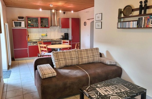 Maxen Apartment | Ferienwohnung im Fachwerkhaus Maxen