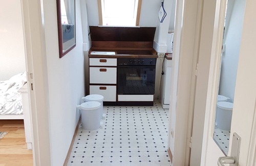 Toenning Apartment | Ferienwohnung "muschelkästchen OG" in Tönning für 2-3 Personen