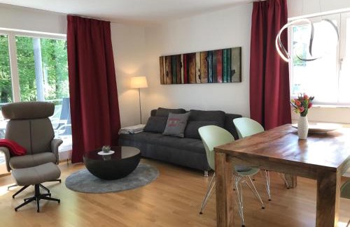 Bad Schachen Apartment | Ferienwohnung Seeglück- hochwertige Wohnung im Villenviertel mit Südbalkon