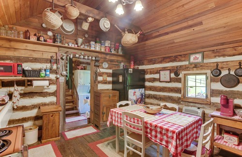 Smith River Cabin | Ferrum Rustic Cabin in the Valley w/Fire Pit
