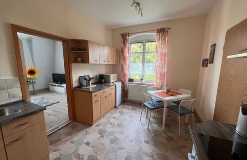 Muelsen Apartment | FEWO An der Linde Mülsen - apartment/apartment, shower, WC, 1 bedroom