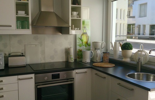 Ostertor Apartment | Fewo2 "Patio 1 -3" central, quiet courtyard, 81 sqm, 1-22 people