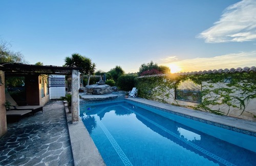 Son Macia Apartment | Finca Oase Can Negre in Son Macia - absolute peace as child-free rental