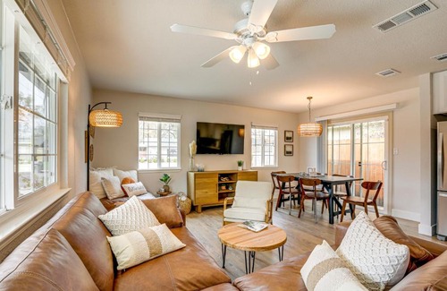 Clarksburg House | Fire Pit and Yard Games Inviting Clarksburg Cottage