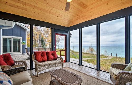 Charlevoix House | Fire Pit, Smart TV Waterfront Charlevoix Home