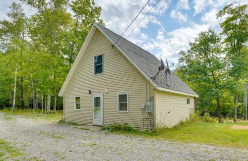 Dexter House | Fish and Hike Wooded Home with Deck in Dexter