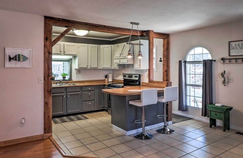 Bull Shoals House | Fisherman-Friendly Bull Shoals Escape on Lakefront