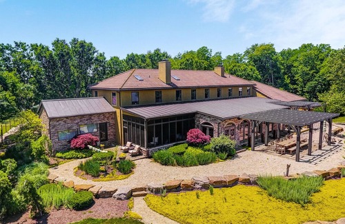 Celina House | Five Acre Estate on Grand Lake with heated pool/tennis court