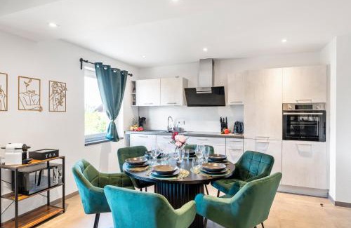Kuenzell Apartment | flair Apartment Blossom I BBQ I 2xParken I Terrasse I Kaffee I Waschmaschine