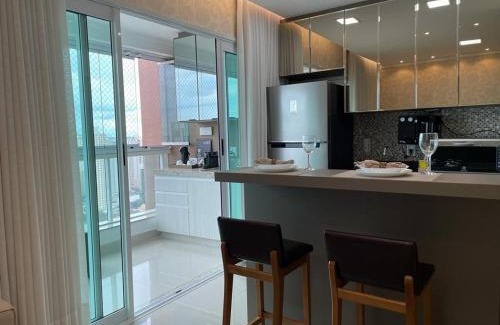 Setor Bueno Apartment | Flat Moderno com vista para o Pq. Vaca Brava