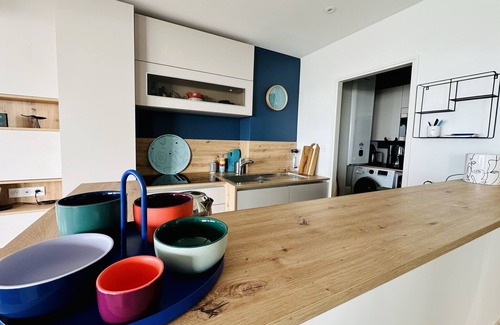 Bourgenay Apartment | Flat with breathtaking views over the Bay of Les Sables