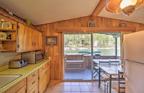 Polson House | Flathead Lake Waterfront Cabin with Dock and Kayaks