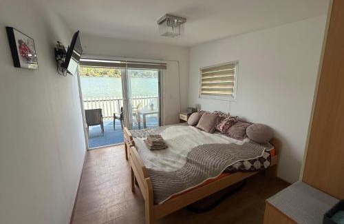 Novi Beograd Boat Rental | Floating House on the Sava River, 2 Bedrooms, Terrace, BBQ, Private River Access